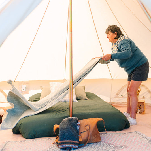 Why Bell Tents Are the New Back Garden Guest Room