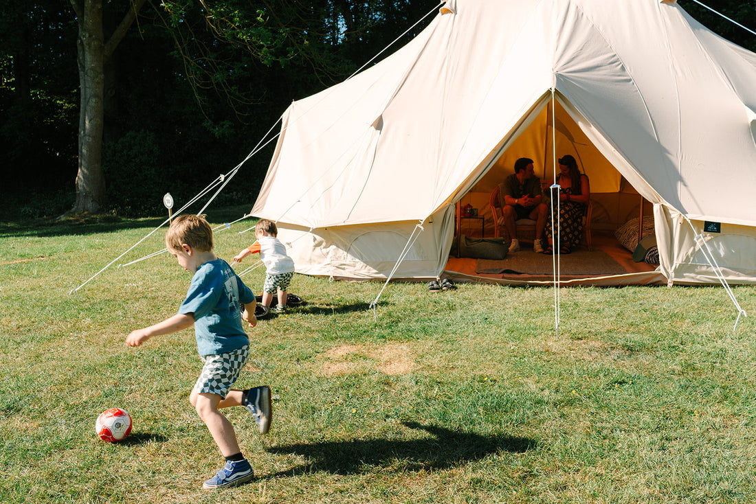 Best Bell Tent for Families in the UK: Choosing Between Our Ultimate 5m and Touareg Bell Tent