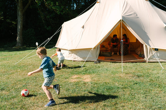Best Bell Tent for Families in the UK: Choosing Between Our Ultimate 5m and Touareg Bell Tent