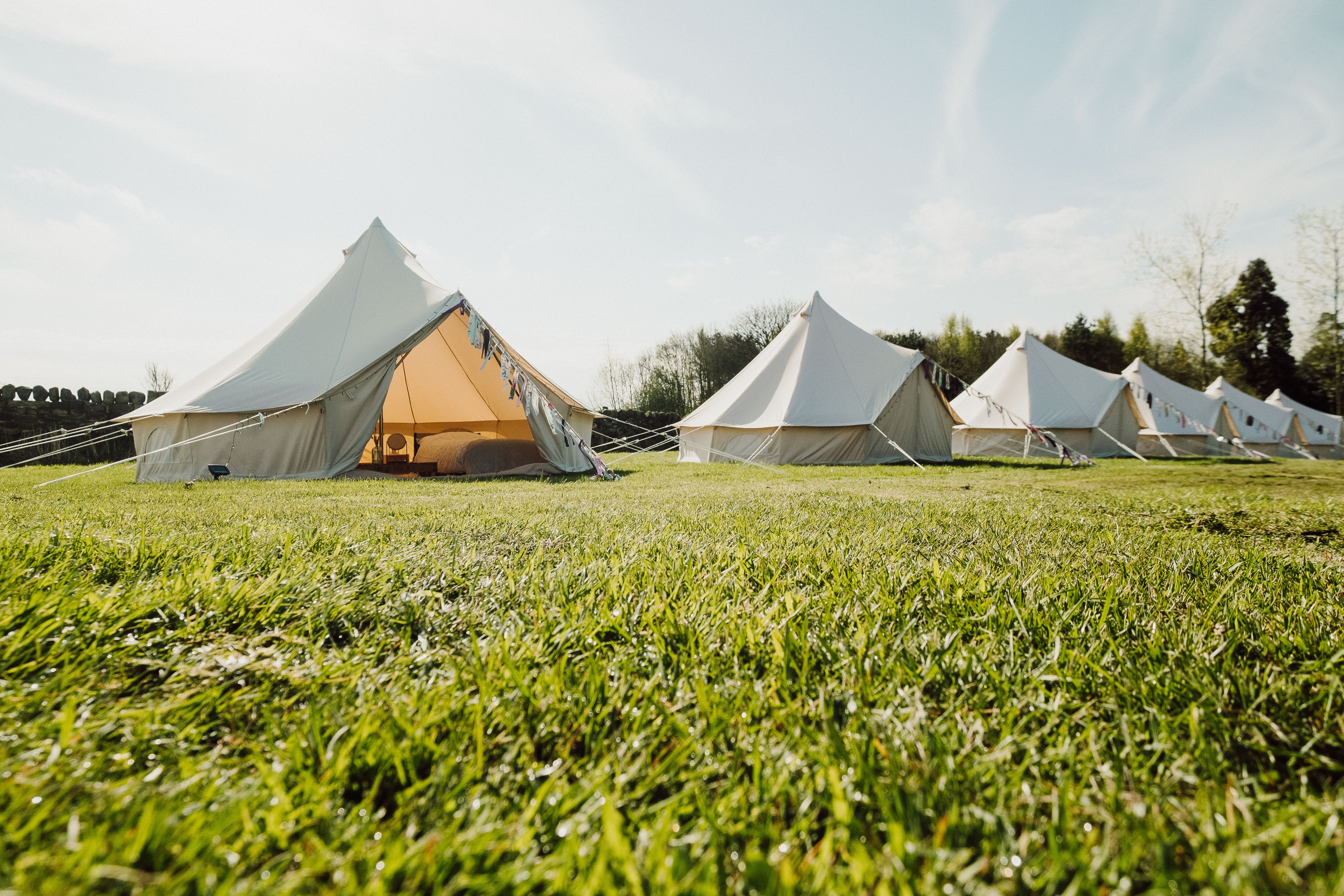4m Ultimate Bell Tent Village in the Festival Field 