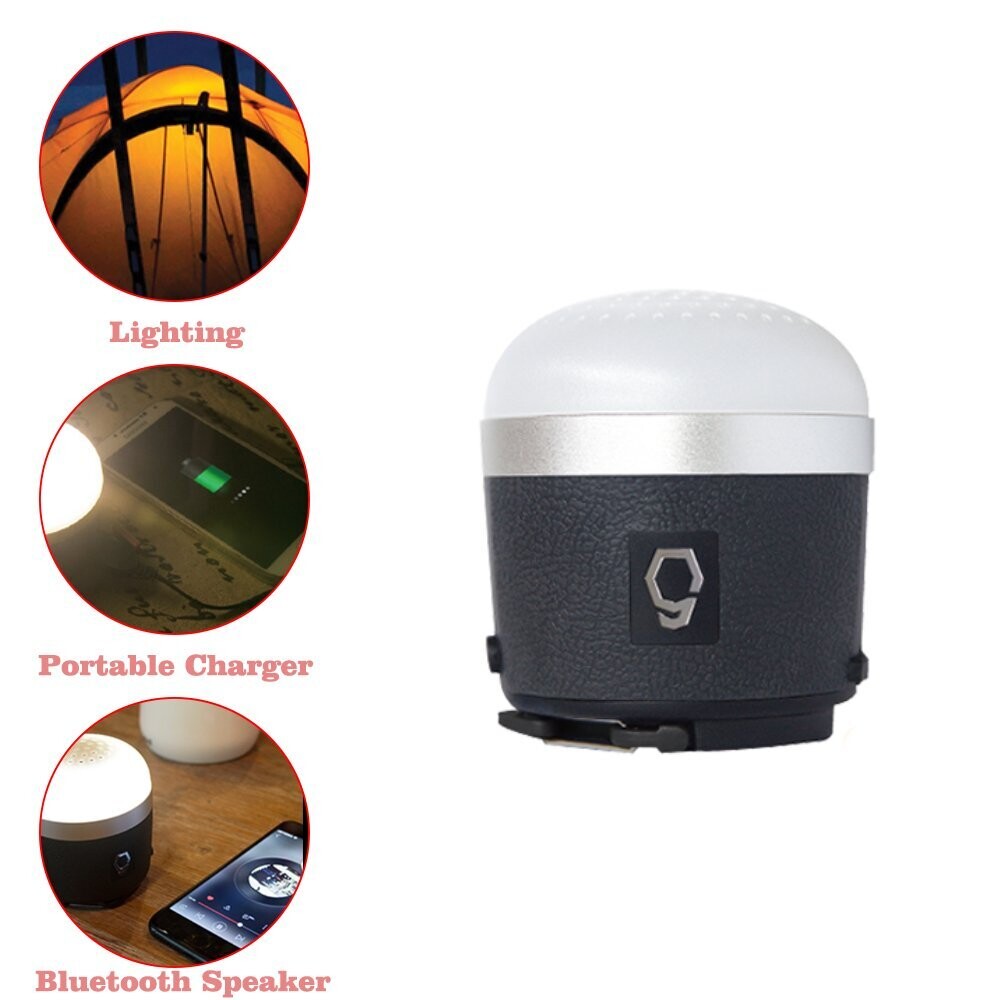 Portable LED Magnetic Light with Speaker (Waterproof) – The Bell Tent Shop