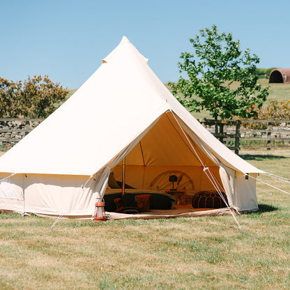 The_Bell_Tent_Shop_Ultimate_4_Metre_Tent_Door_Open_Outside