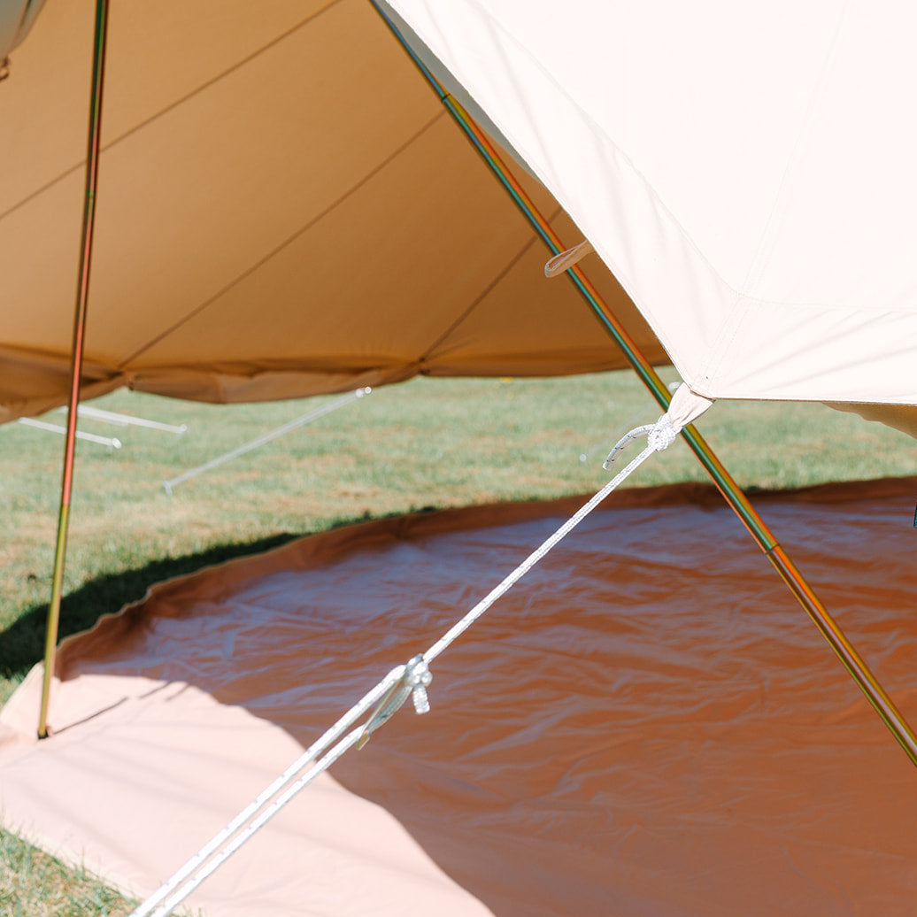 Ultimate 4m Bell Tent with Fire Retardant Canvas – The Bell Tent Shop