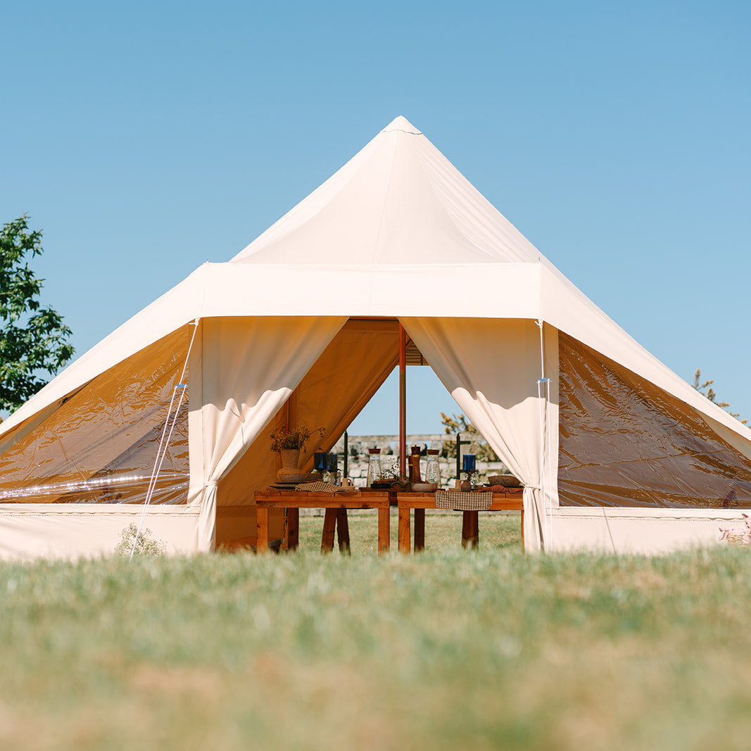Ultimate Touareg Bell Tent with Fire Retardant Canvas – The Bell Tent Shop